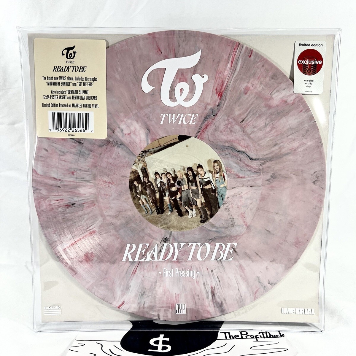 TWICE READY TO BE LPレコード マーブルピンク 【公式通販】