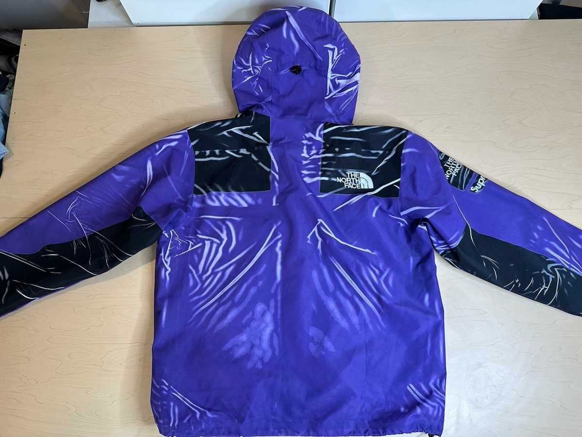 TNF X Supreme Printed Seam Shell Trompe Loeil Jacket The North