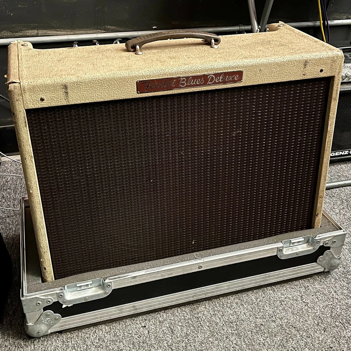 *rare* Ltd Ed Fender Blues Deluxe made in USA 1995 (1000 made!) w/ flight case