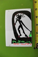Quiksilver Surfboards Rasta Reggae Black Misprint 80's Vintage Surfing Sticker