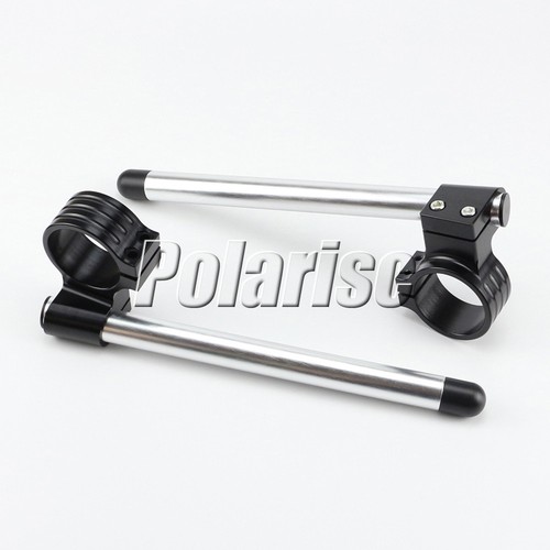 35MM High Lift Universal Adjustable Clip Ons On Handle Bar Handlebar HSB - Picture 3 of 4