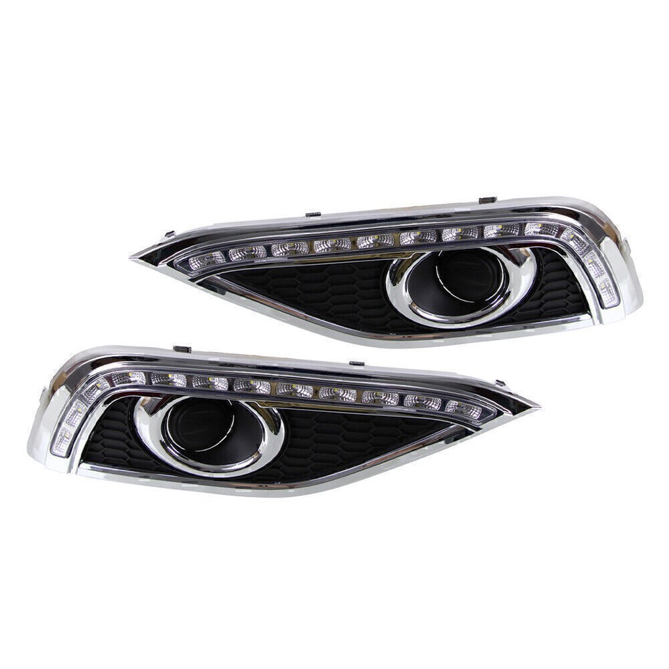2 Pcs LED Daytime Running Light DRL Lamp Fit For Honda CRV CRV 2012