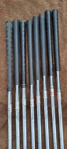 golf clubs irons set TOMMY ARMOUR 845 s SILVER SCOT stiff S flex RH 8 clubs - Picture 7 of 9
