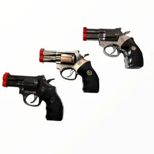 Single jet flame pistol gun torch lighter refillable windproof w/ Laser Pointer