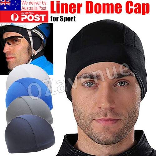 Spandex Dome Cap Helmet Liner Sports 