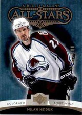 2005-06 ARTIFACTS MILAN HEJDUK 62/100 COLORADO AVALANCHE #160