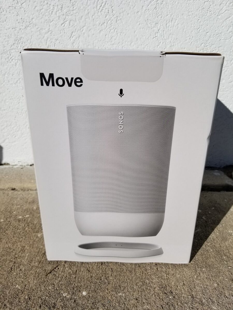 Sonos Move-White- Wireless Portable Speaker. New in box | eBay Sonos Move-White- Wireless Portable Speaker. New in box | eBay