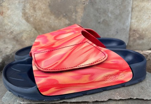 BIRKI’S by Birkenstock "Samoa" (41/10) Wassersandalen pink orange Batik EVA - Bild 4 von 13