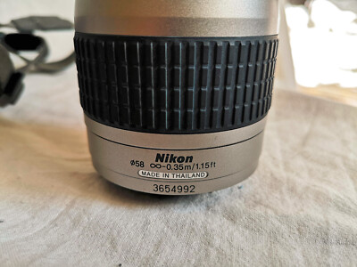 Nikon F75 AE-L 35mm Film SLR Camera AF Nikkor 28-80mm 1:3.3-5.6