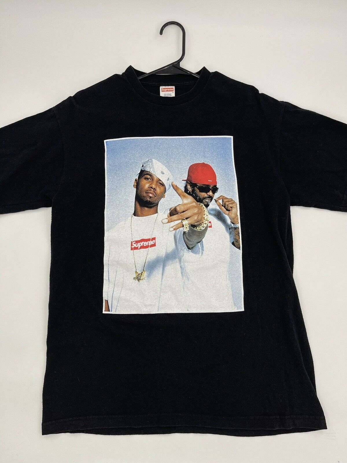 2006 Dipset Supreme Diplomats Juelz Santana Jim Jones Cam'ron Black T-Shirt  06SS