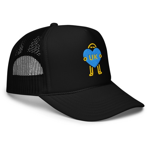 Classic Trucker Cap Vintage Trucker Hat for Daddy Fashion Baseball Cap Ukrain - Picture 4 of 27