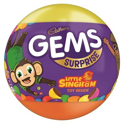 Cadbury Gems Surprise Chocolate Pack, 15.8 gm - Pack of 12 - FREE SHIPPING
