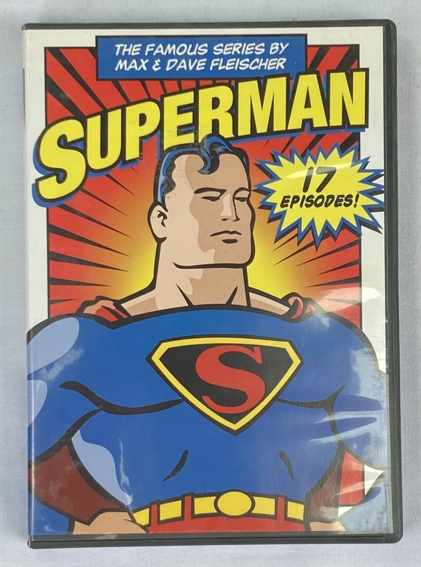 Classic Superman cartoons by the Fleischer Brothers, all 17 episodes, DVD