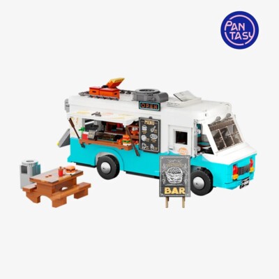 Original-Joyside Series Bauset Retro Food Truck 19 cm Pantasy 85011  Neu/OVP