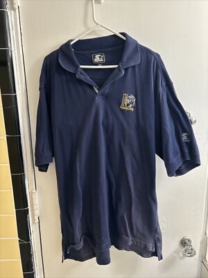 Vintage Starter 1998 124th Kentucky Derby Horse Racing Polo Shirt XL FREE SHIP