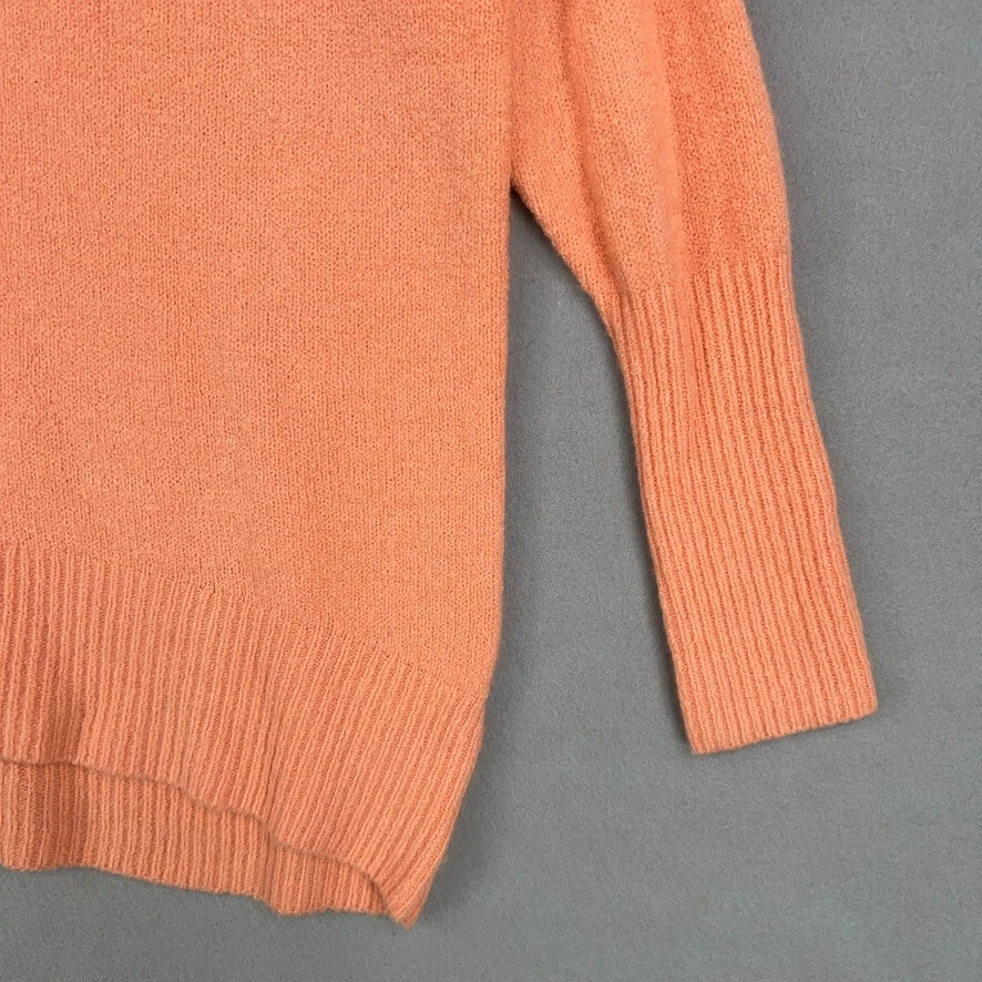 Suéter Anthropologie Mujer Mediano Naomi Melocotón Naranja Mezcla Lana Merino Cuello Barco Foto 4 de 4