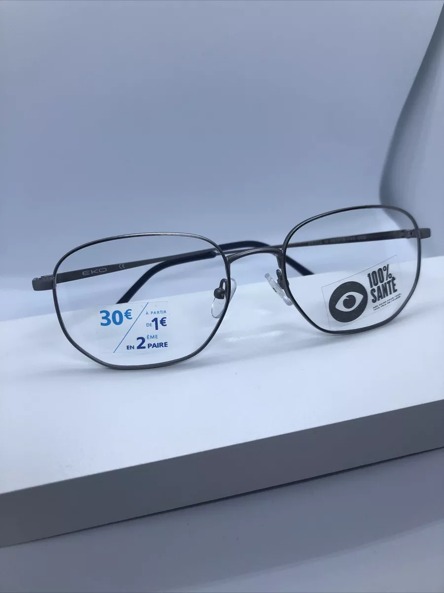 Monture Tendance Homme Acier EKO argent Atol Optique Fashion Mode
