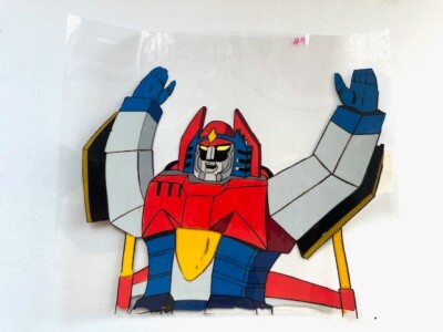 Vintage Knights Of The Multiverse Daikengo Animation Cel And Pencil Drawing