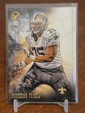 2015 Topps Valor Football Card #29 Andrus Peat Rookie