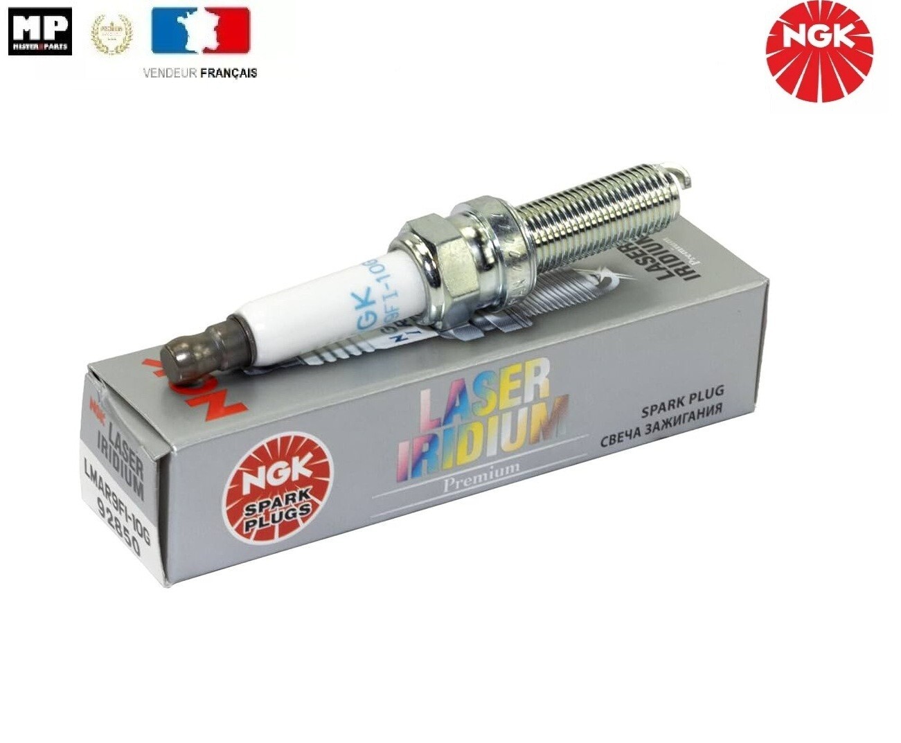 Bougie NGK LMAR9FI-10G Iridium IX haute résistance pour BMW S 1000 RR