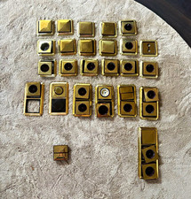 Merten Antique Brass - Large Bundle Including Sockets, Switches Etc