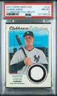 2017 Topps Heritage Aaron Judge Clubhouse Collection Relics Rookie Card PSA 8