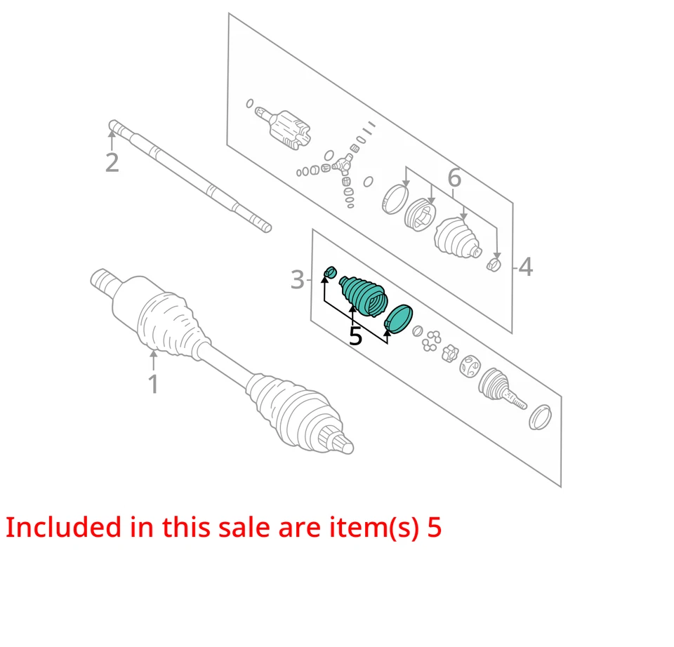 Chevrolet Buick Skylark Century 1993-1996 kit de arranque c/V JT 26018333 - NUEVO OEM Foto 2 de 3