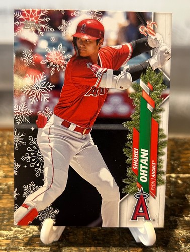 Shohei Ohtani #HW26 2020 Topps Holiday card