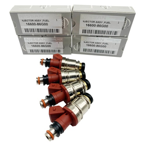 Fuel Injectors Js21-1 For Nissan D21 Pickup 2.4l L4 Fij0005 16600-86g10 Set Of 4