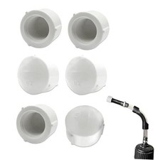 6PCS Racing Fuel Jug Hose Caps, Gas Can Cap, PVC Plastic Gas Fuel Jug Covers,