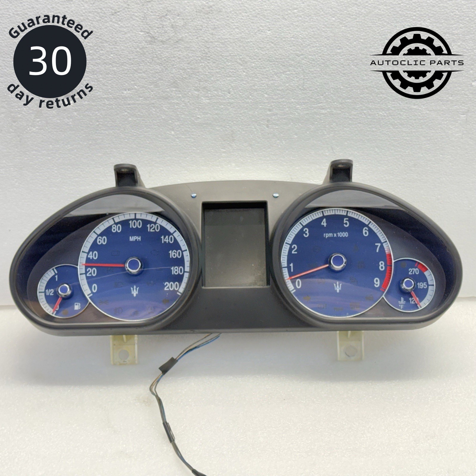 03-08 Maserati Quattroporte M139 Cluster Instrument Gauge Speedometer OEM
