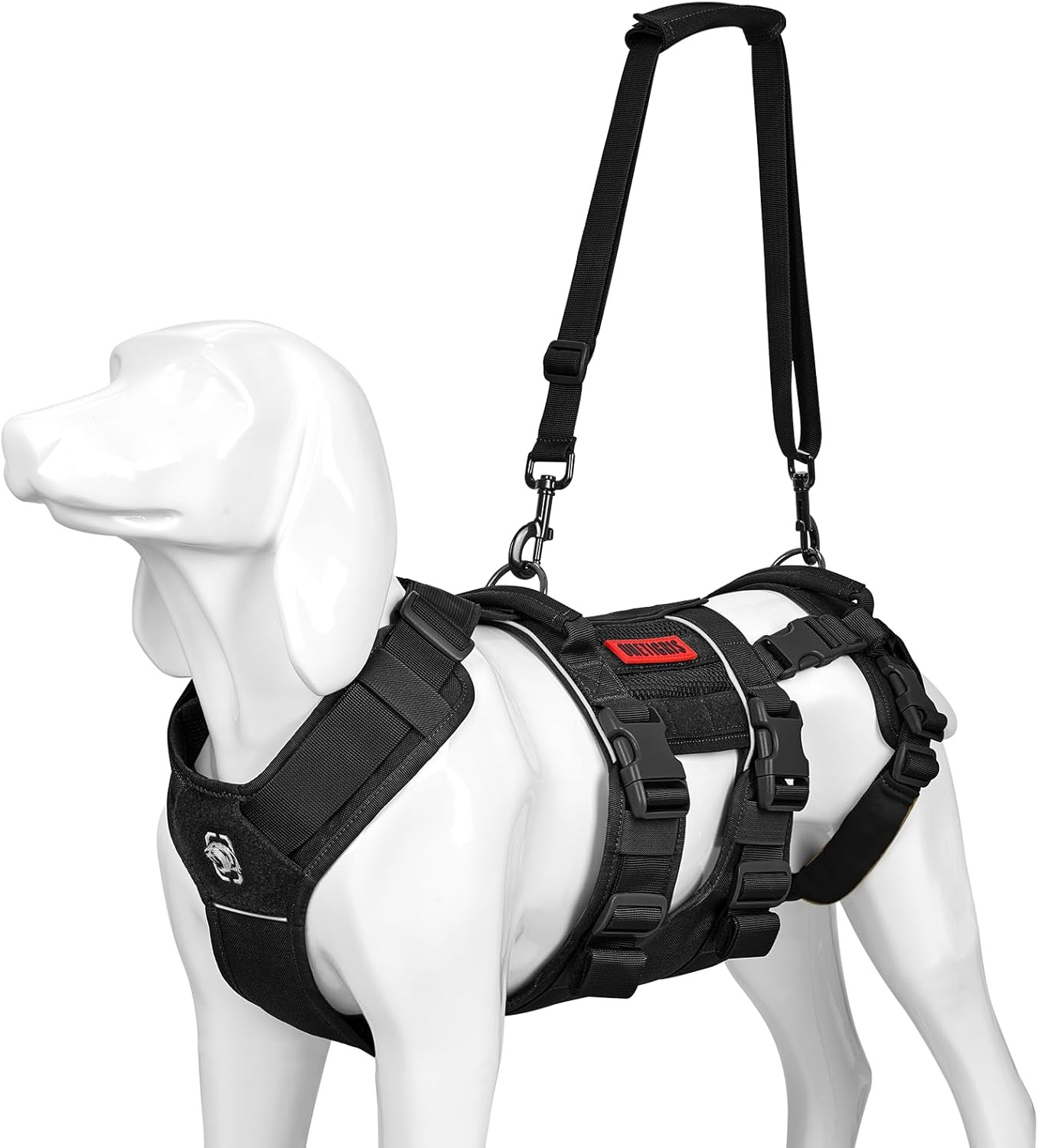 Imbracatura Cane SKYEWALKER Professionale: Supporto Regolabile 2 Manici