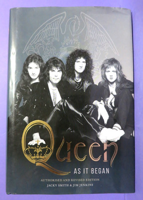 Queen: As It Began by Jacky Smith 2022 Authorized & Revised Hardcover DJ OOP!