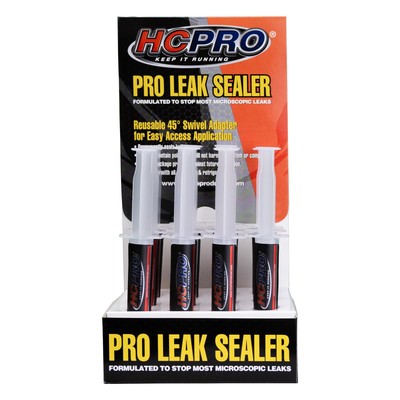 HCPRO HCLEAK12R Pro Leak Sealer with 45° Swivel Adapter for Easy Access Appli...
