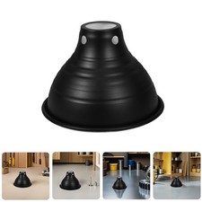 2 Pcs Reflective Dome Lamp Cover Reptile Heat Cap Holder Heating Shade