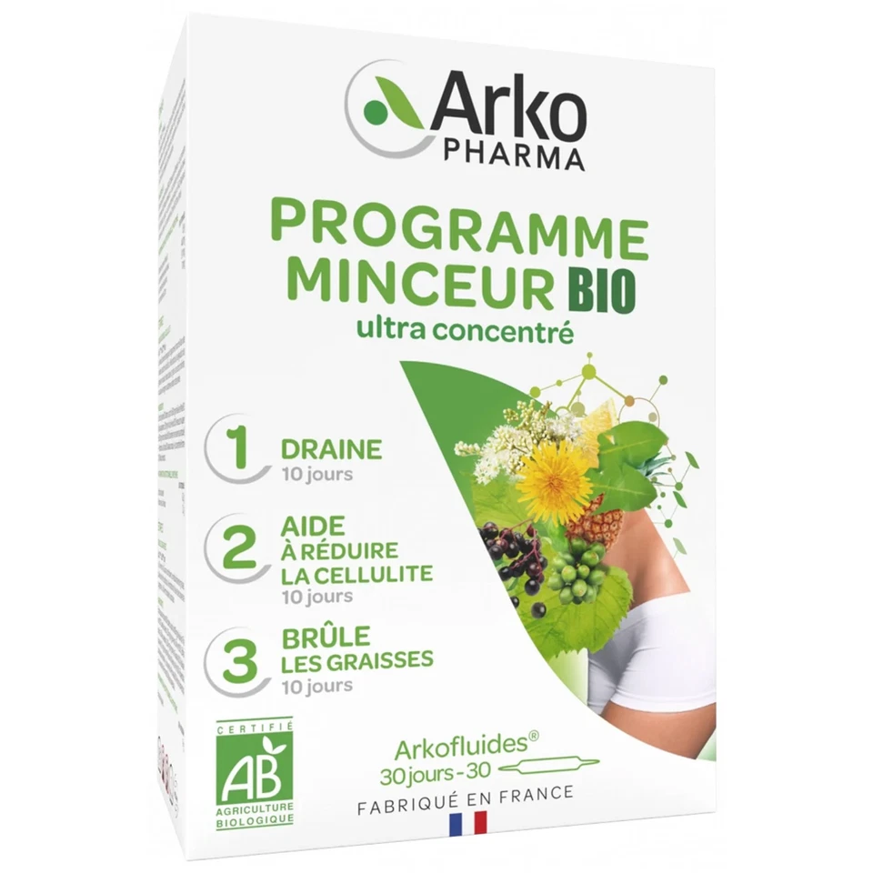 Arkopharma Arkofluides Organic Slimming Program