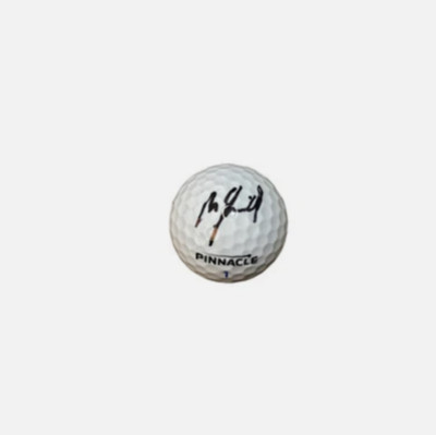 Matti Schmid SIGNED GOLF BALL WASTE MANAGEMENT 2025 LOGO AUTOGRAPH WM PGA