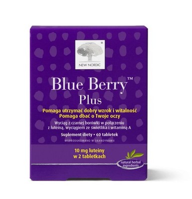 BLUE BERRY PLUS 60 tablets