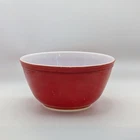 Vintage Pyrex #402 Red Small Nesting Mixing Bowl
