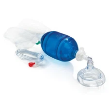 BVM BAG, AMBU BAG Bag Valve Gear Resuscitator with 7 ft tubing, one set, Adult