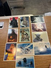 1980 Topps Star Wars Empire Strikes Back Giant Photo Card #15 AT-AT's on Hoth