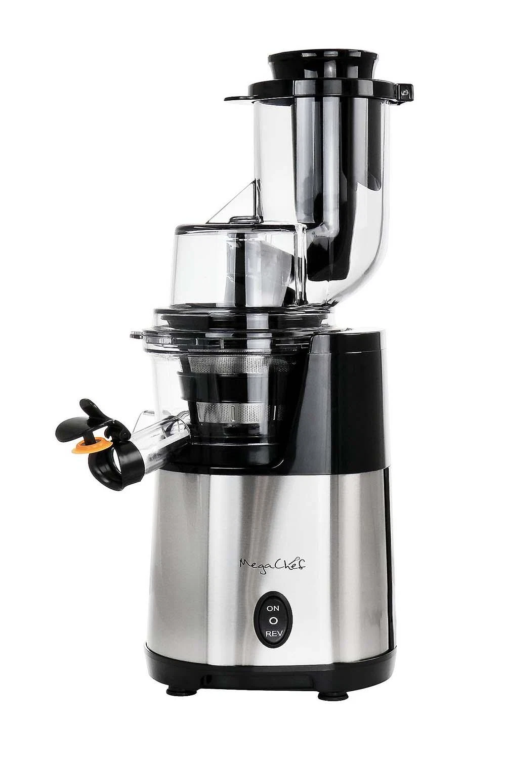 MegaChef Pro Stainless Steel Slow Juicer