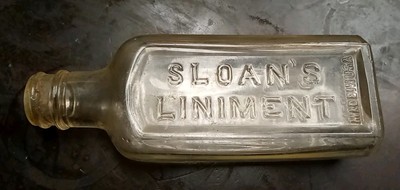 Sloan's Liniment Antique Medicine Bottle