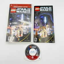 LEGO Star Wars II: The Original Trilogy (Sony PSP, 2006) Complete W/Manual