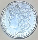 1884 O Morgan, Beautiful BU, super luster, stunning, no reserve, Sigma tested