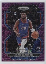 2021-22 Panini Prizm Fast Break Purple Prizm 20/75 Josh Jackson #190 13kh