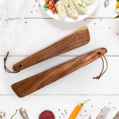 Innovativer dreieckiger Design-Holzspachtel verbessert die Kochleistung
