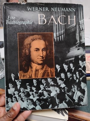 Bach : Eine Kindler Bildbiographie by Werner Neumann 1960 Vintage Hardcover