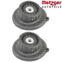 2X FederbeinstüTzlager Metzger 6490053 2 Domlager Federbeinlager Vorne