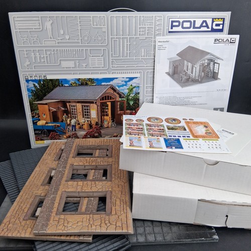 Bodega a escala G Pola 331023 kit sin construir con instrucciones y pegatinas | Condition: Used